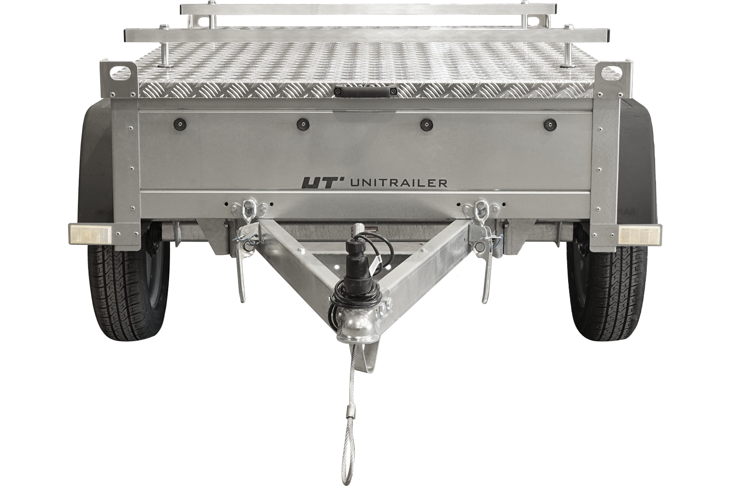 Одновісний причіп Unitrailer GARDEN TRAILER 150 KIPP з алюмінієвим покриттям